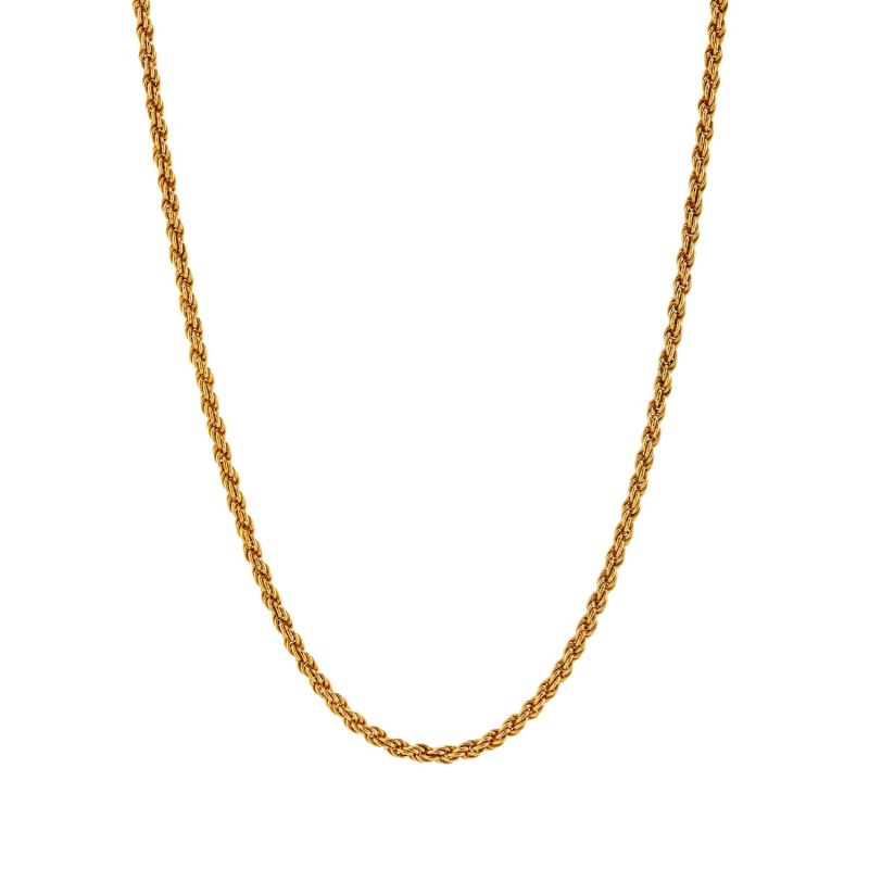 Alhambra Gold Vermeil Rope Chain Auree Jewellery Wolf & Badger