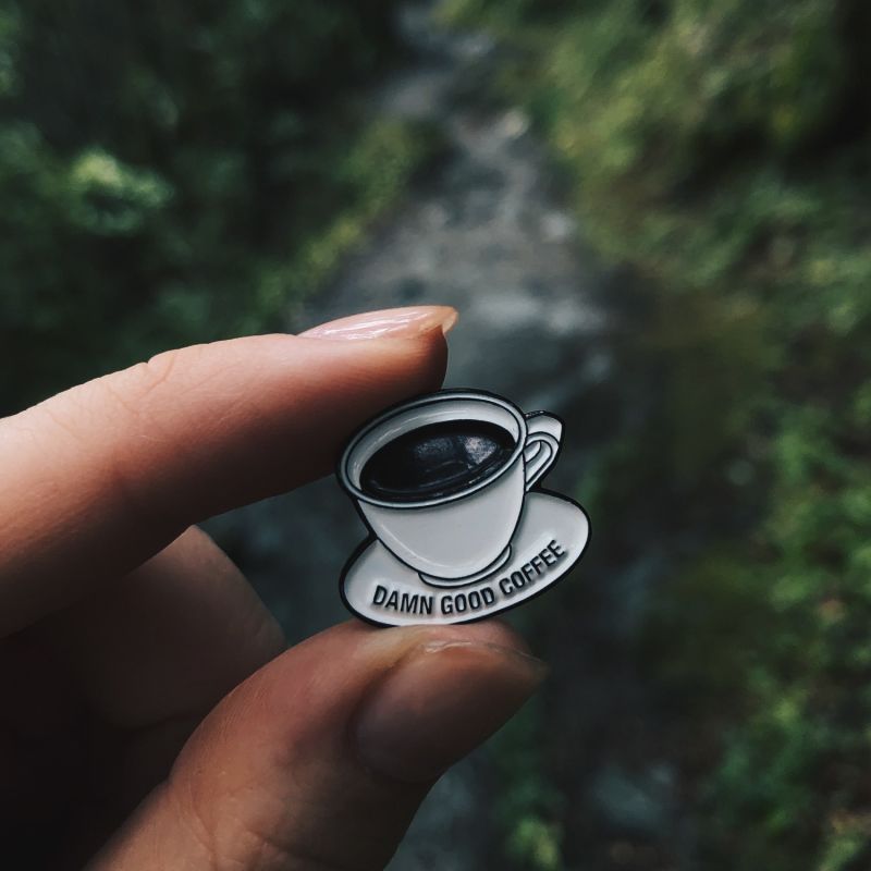 Enamel Pin Coffee image