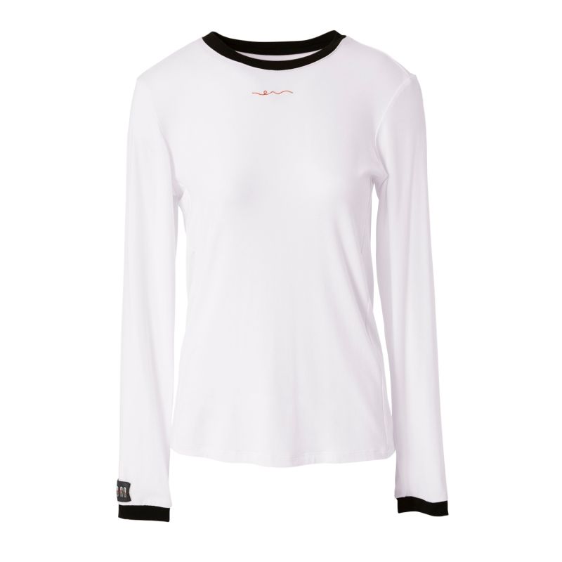 Bamboo Long Sleeve T-Shirt - White image