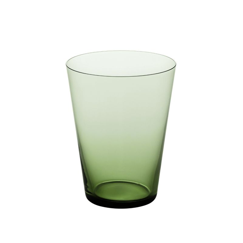 Fifty's Handcrafted Glass Tumbler - Green image