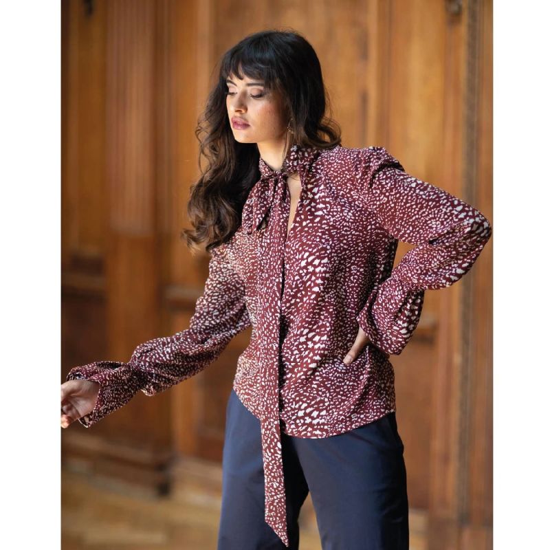 Genevieve Silk Blouse image