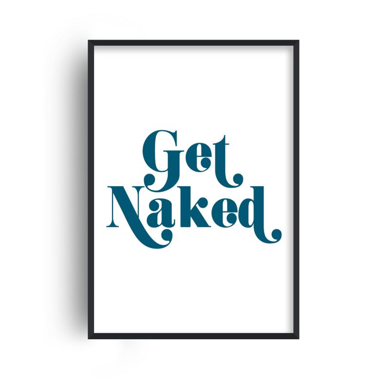 Get Naked Retro GicléE Art Print image