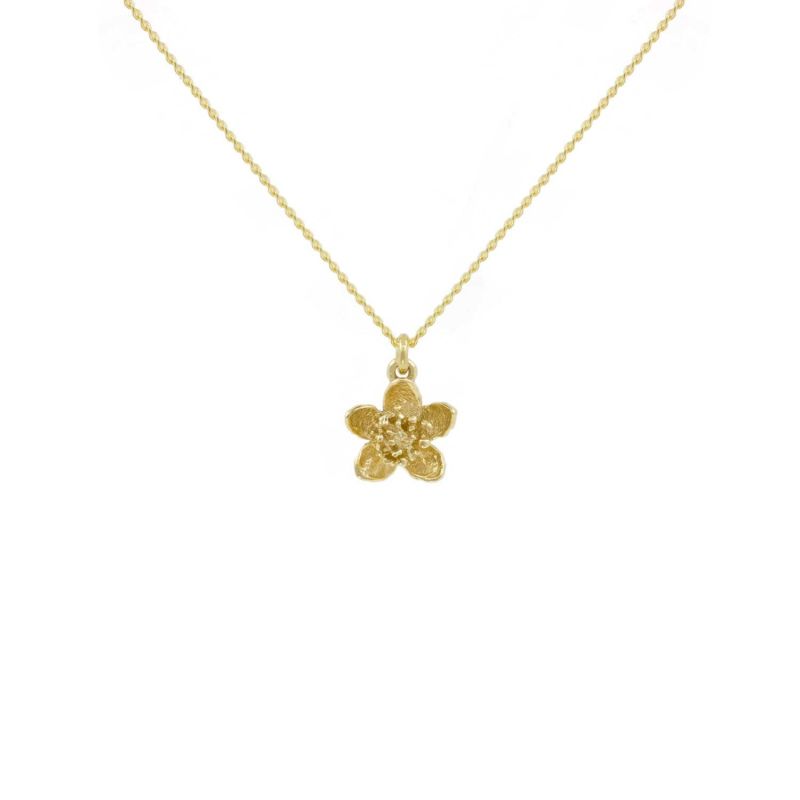 Cherry Blossom Necklace – Gold image