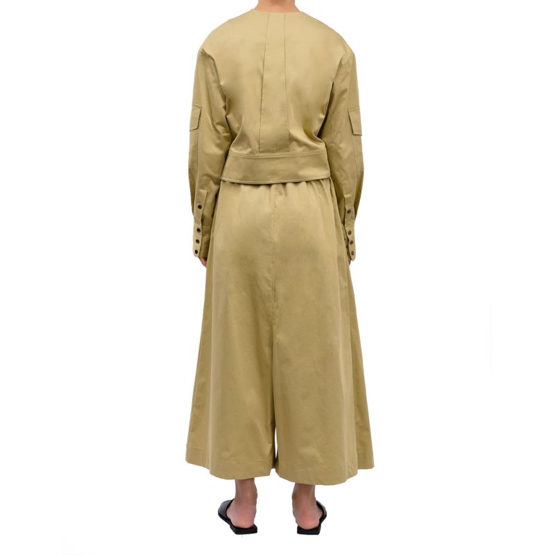 Wide-Leg Cotton Trousers Welcome image