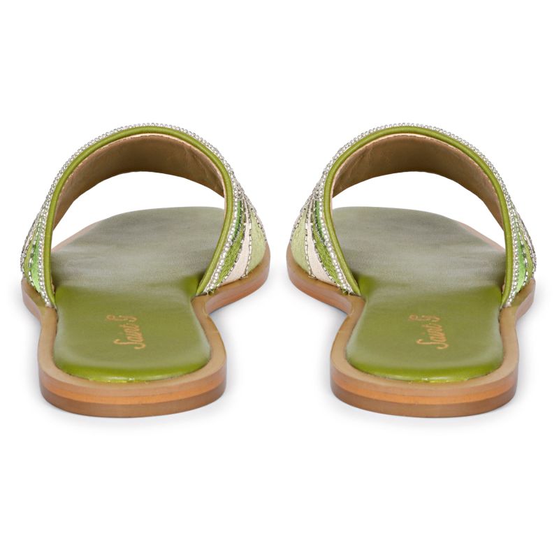 Giorgia Multi Green - Flat Sandals image