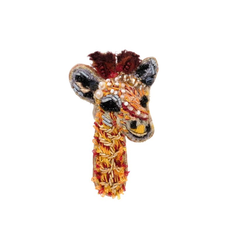 Giraffe Brooch image