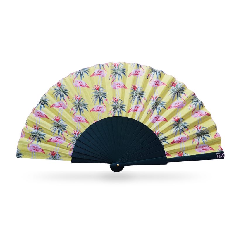 The Flamingo Hand Fan image