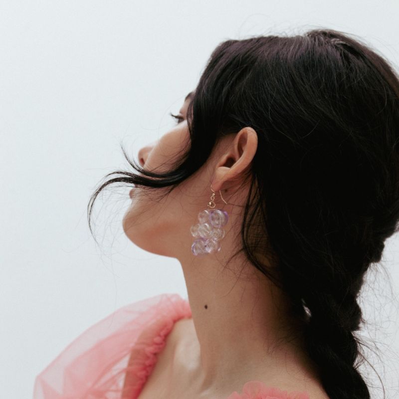 Original Pink Bubble Earrings image