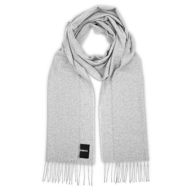 Love Stories - 100% Cashmere Scarf - Grey image