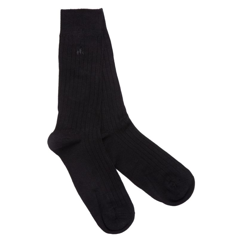 Plain Comfort Cuff Bamboo Sock Bundle - Four Pairs image