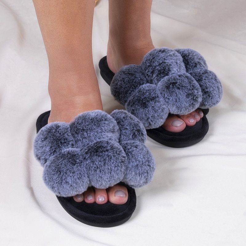 dolly fun pom slider slippers CEGICAP