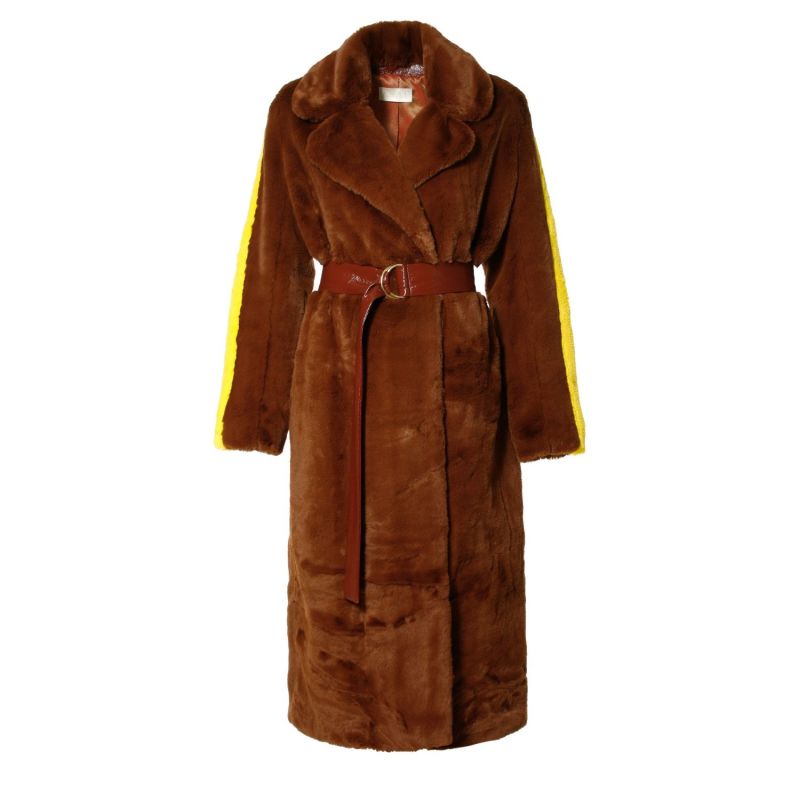 Heera Mink Faux Fur Coat image