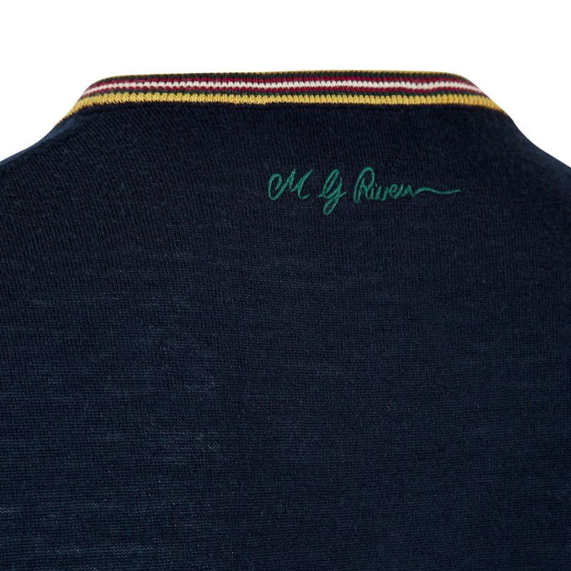 Extrafine Merino The V Navy image