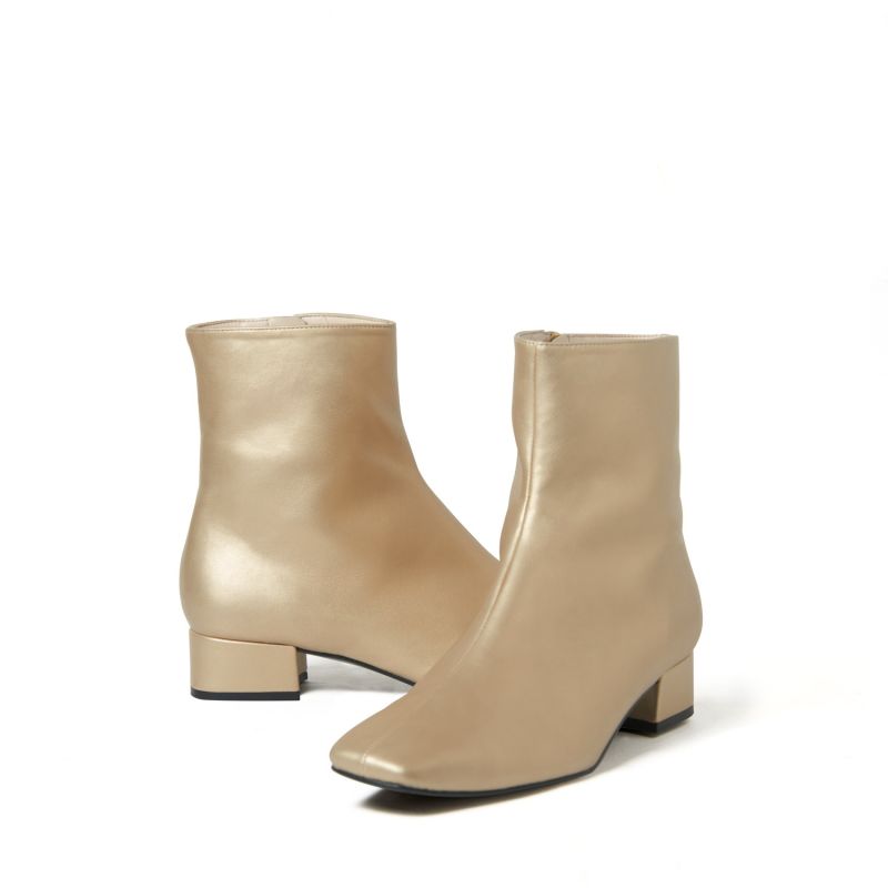 Vegan Ankle Boots Botànic Gold image