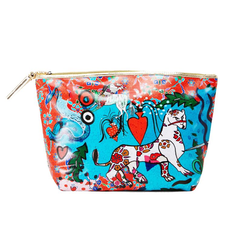 Giant Wash Bag / "Mystic Leopard" image