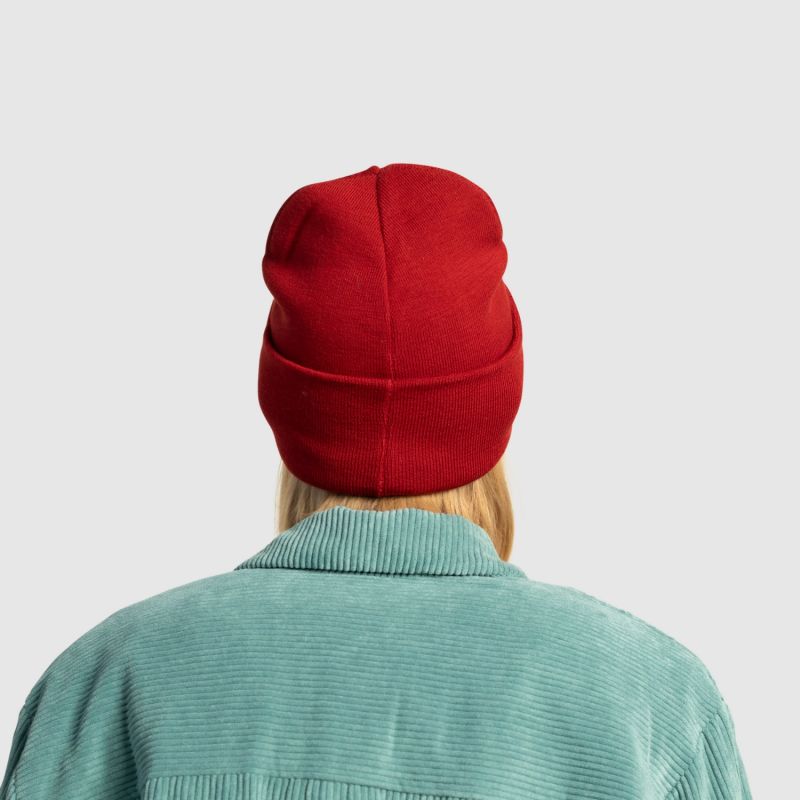 Iki Merino Beanie Red image