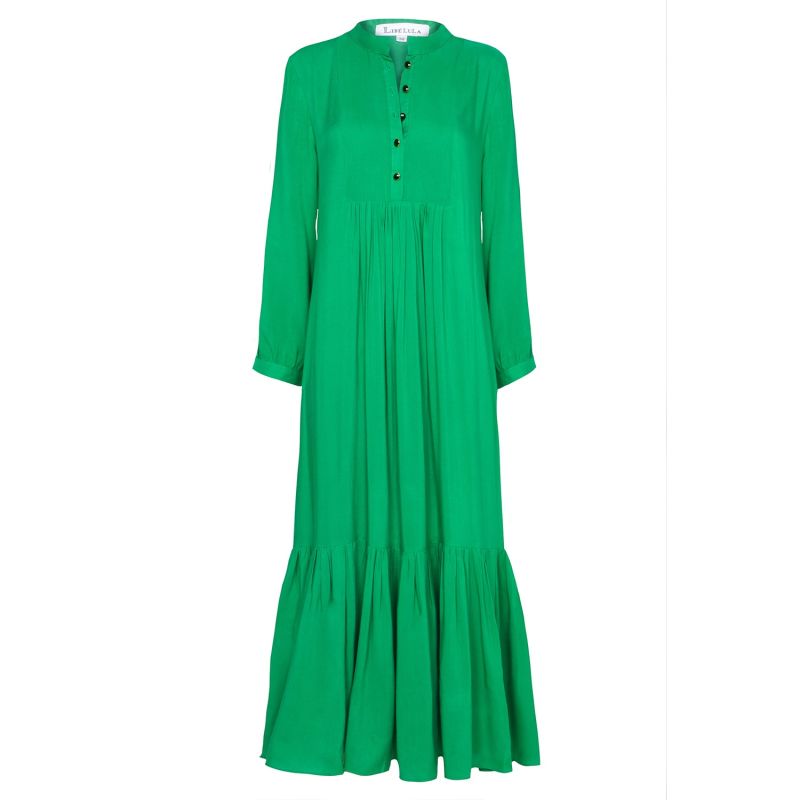 Claude Dress Green Rayon image