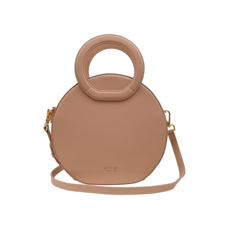 Earth Round Cross Body - Nude image