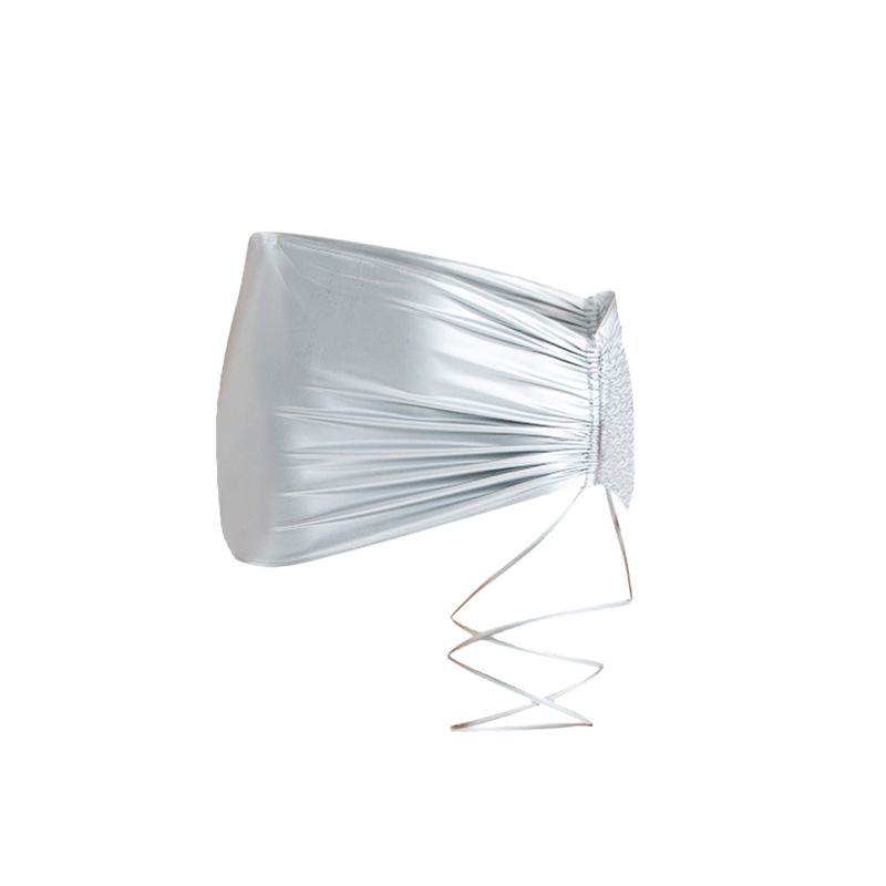 Goguy Silver Pvc Mini Skirt image