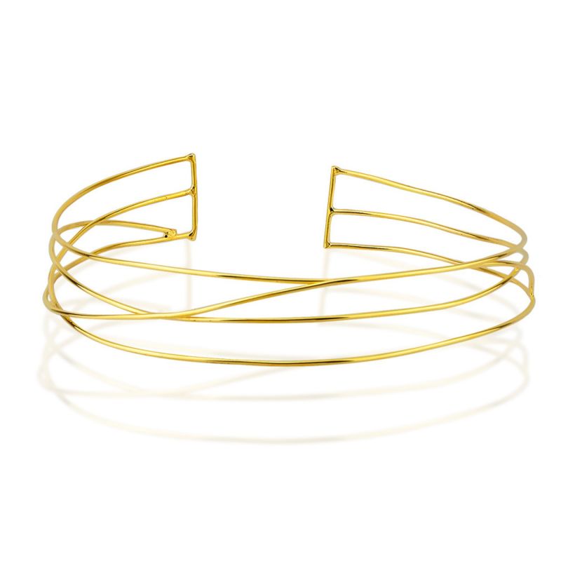 Gold Geometric Choker image