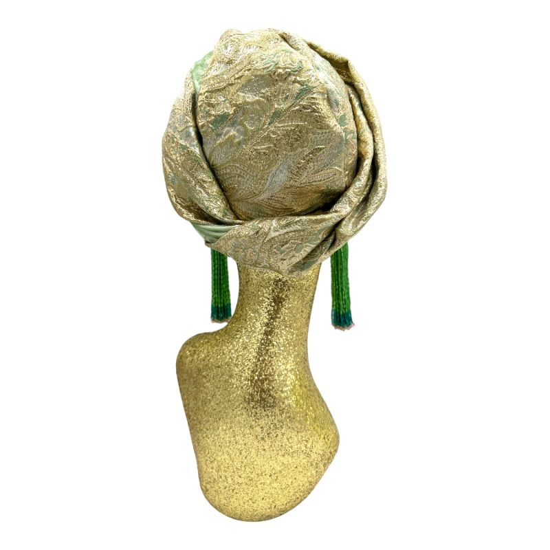 Golden Goldy Mint Luxe Turban image