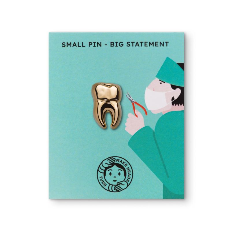 Golden Pin Tooth image