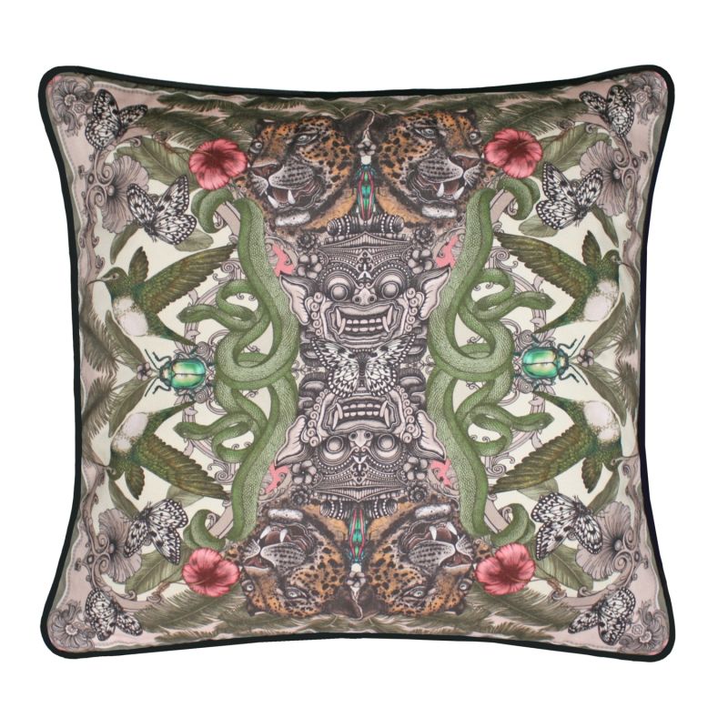 The Balinese Jungle Cushion - 45x45cm image