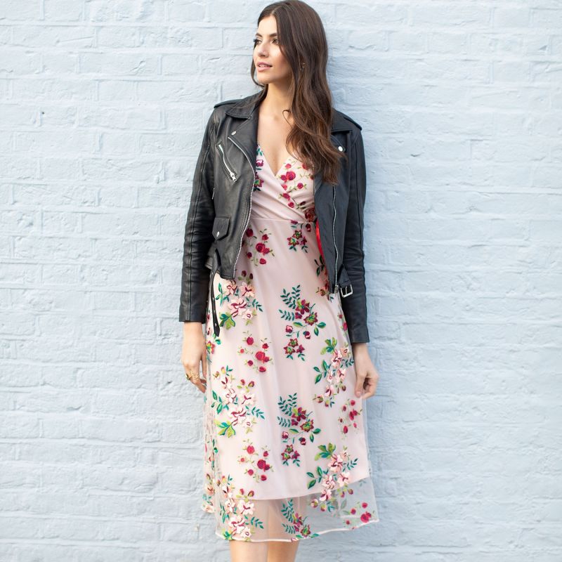 Grace Midi Dress - Blushing Blooms image