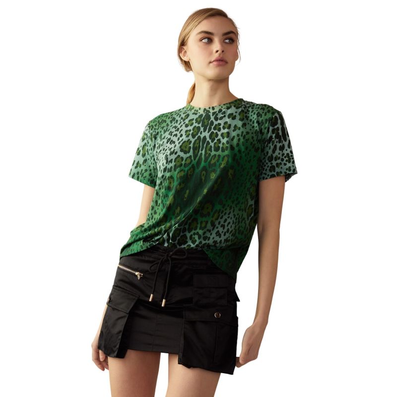 Green Leopard Tee image