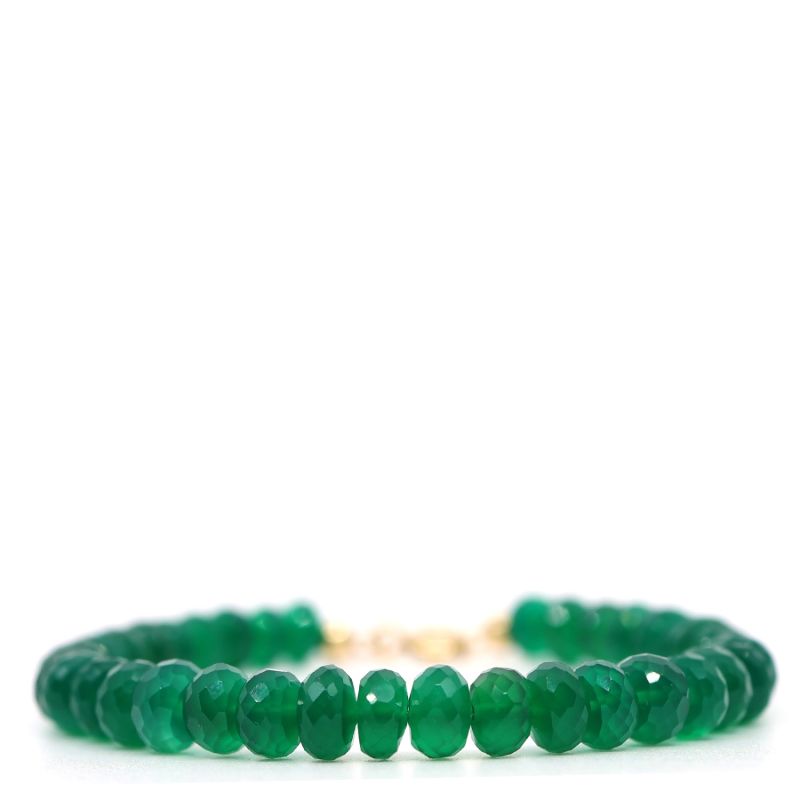 Green Onyx Beaded Bracelet image