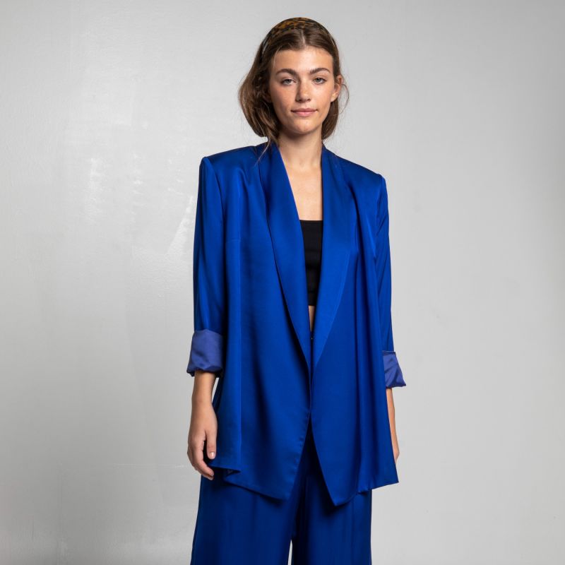 The Suit Blazer In Royal Blue image