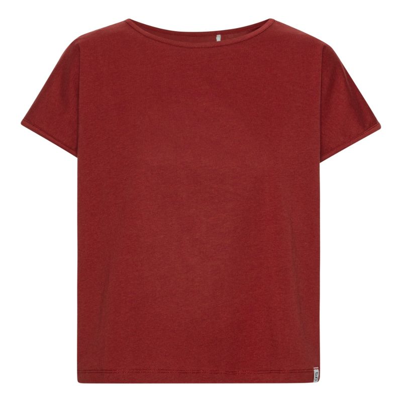 Grobund Karen T-Shirt - The Short One In Burgundy image