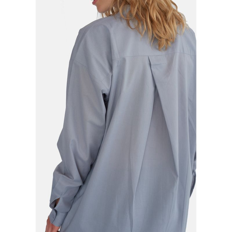 The Grobund Liva Shirt - The Oversized One In Sky Grey image