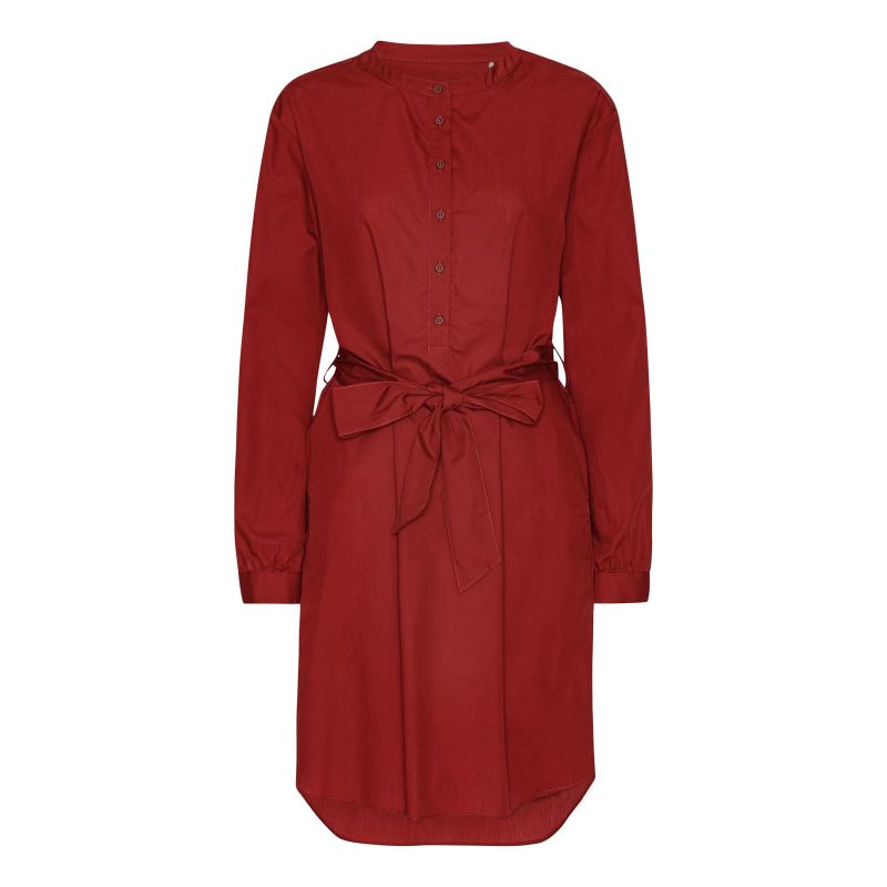 The Grobund Maalia Shirt Dress - The One In Winered image