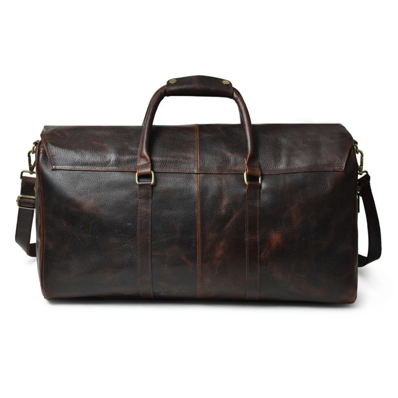 The Bonham Weekend Bag- Full Grain Leather Duffel Bag image