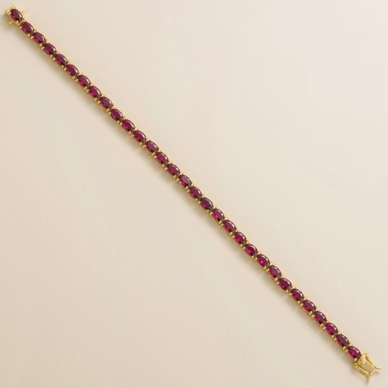 Salto Tennis Bracelet In Ruby image