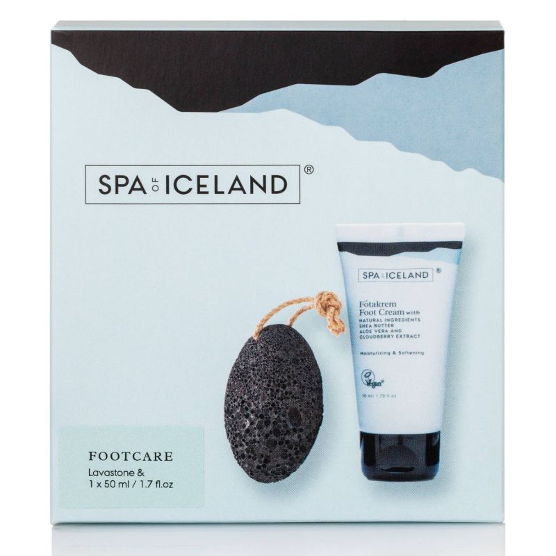 Spa Of Iceland Gift Sett With Lavastone And Foot Ceam image