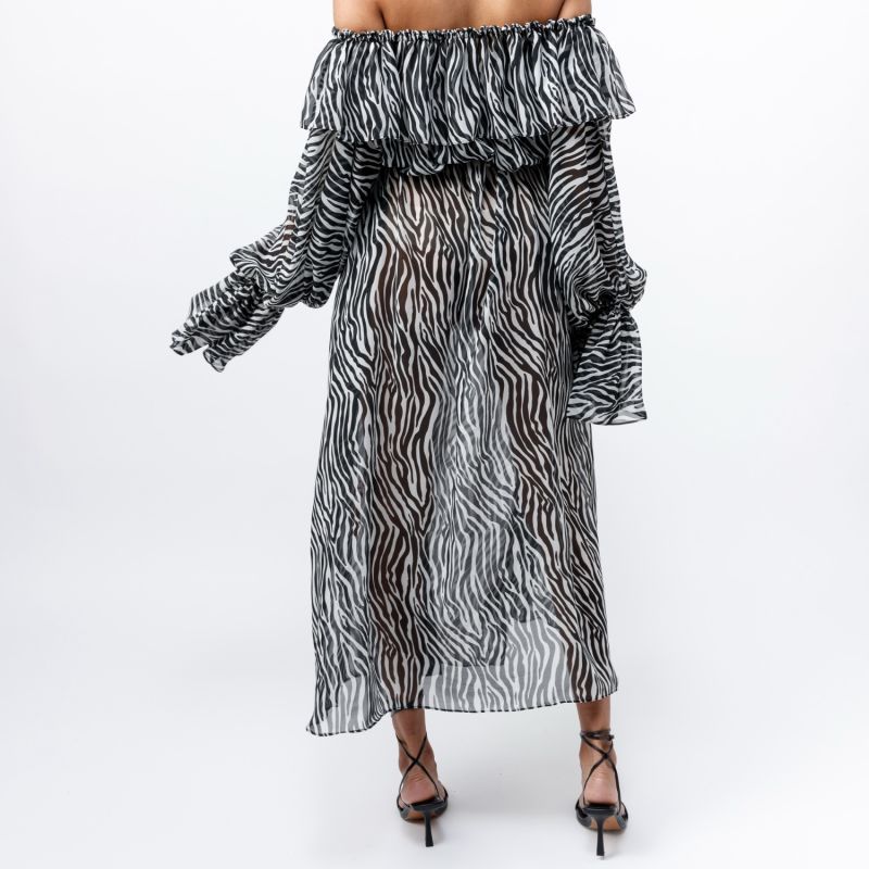 Zebra Maxi Dress image