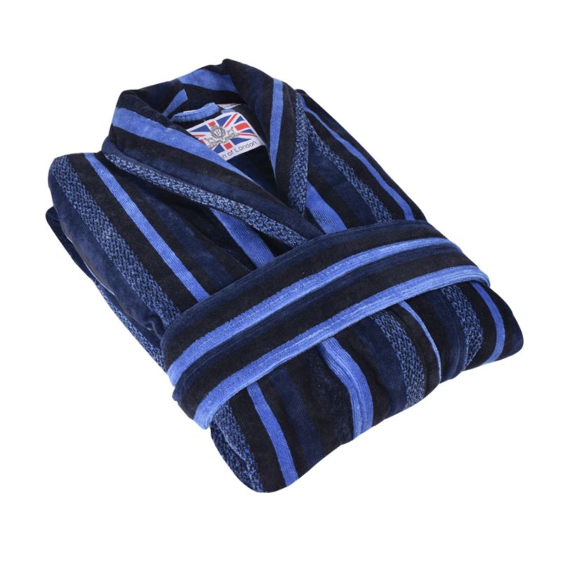 Men's Dressing Gown Salcombe Blue image