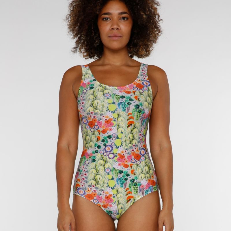 Swimsuit In Flowers Of The Nile image