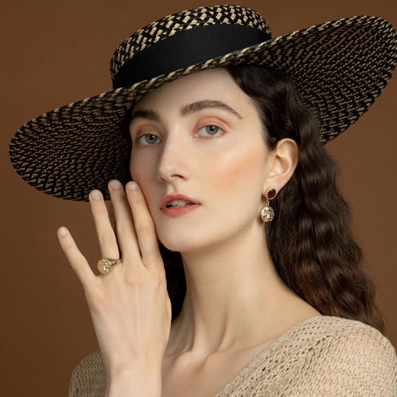 The Lion Gold-Plated Signet Ring image