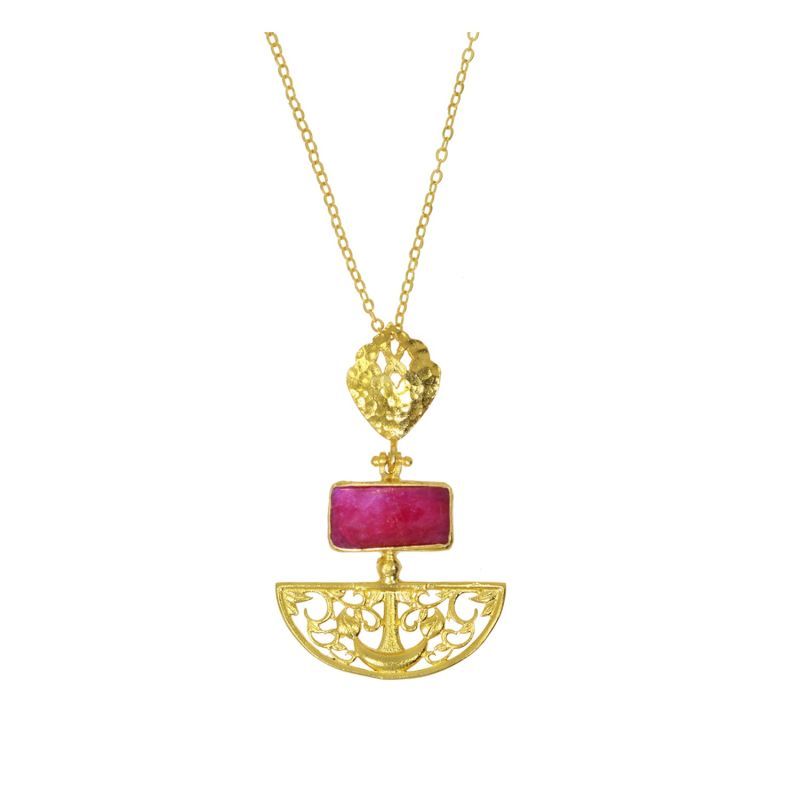 Artemis Ruby Pendant Necklace image