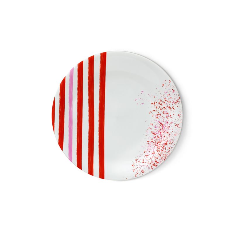 St Tropez Plage Collection Melamine Dessert Plate Set Of 4 image