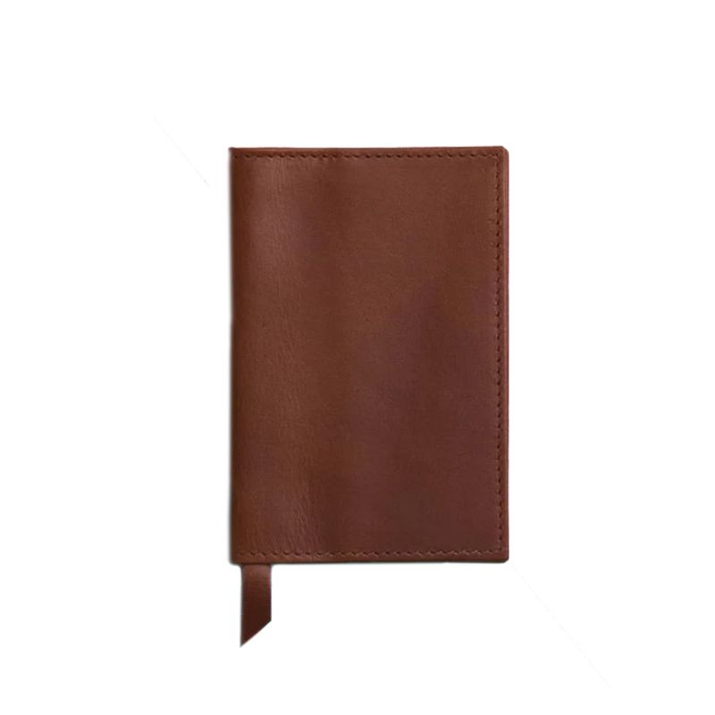 Classic Tan Leather Passport Cover VIDA VIDA Wolf & Badger