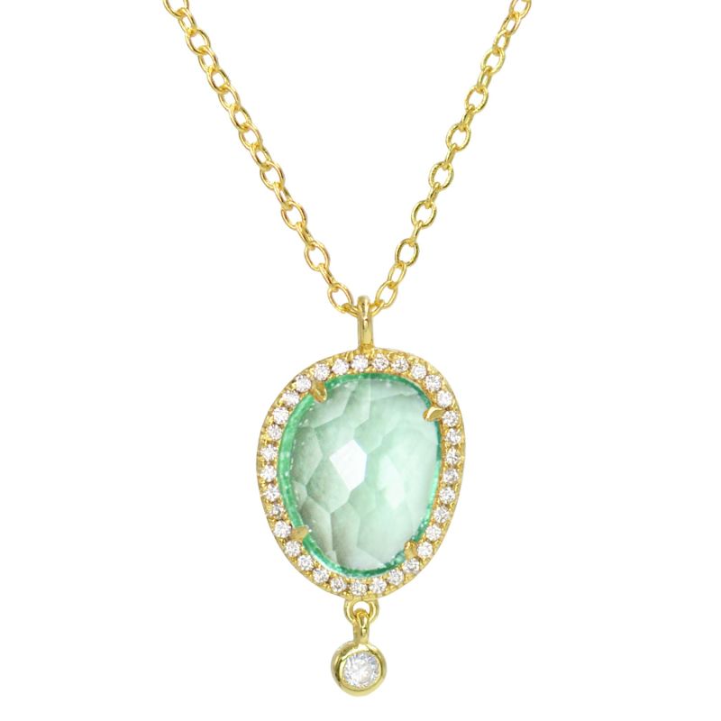 Johari Necklace - Paraiba Green image