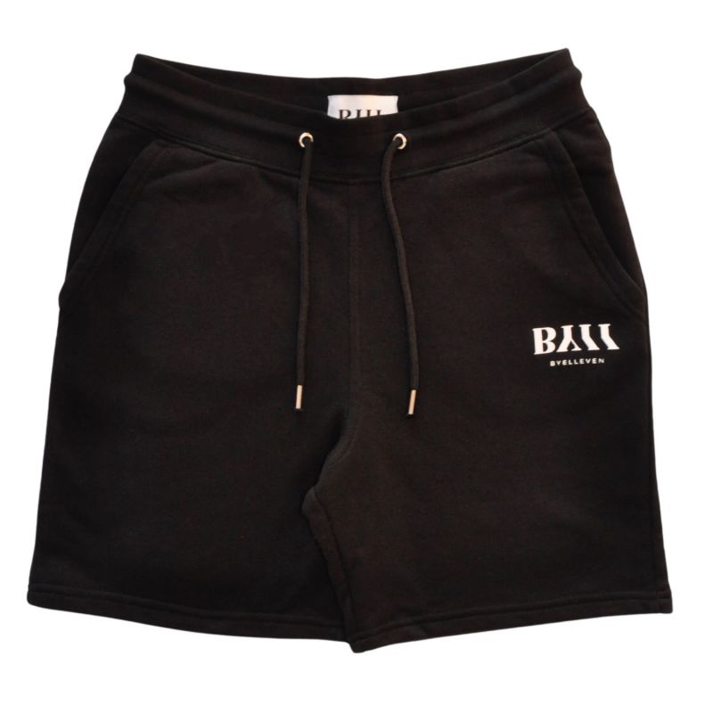 BY11 Organic Cotton Track Shorts - Black image