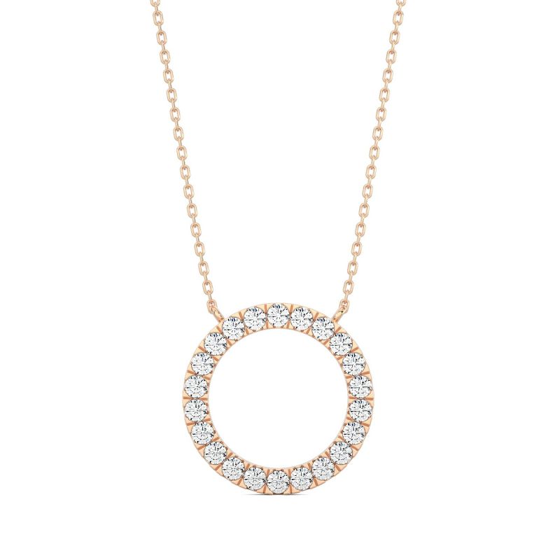 Anezka Circle Diamond Necklace image