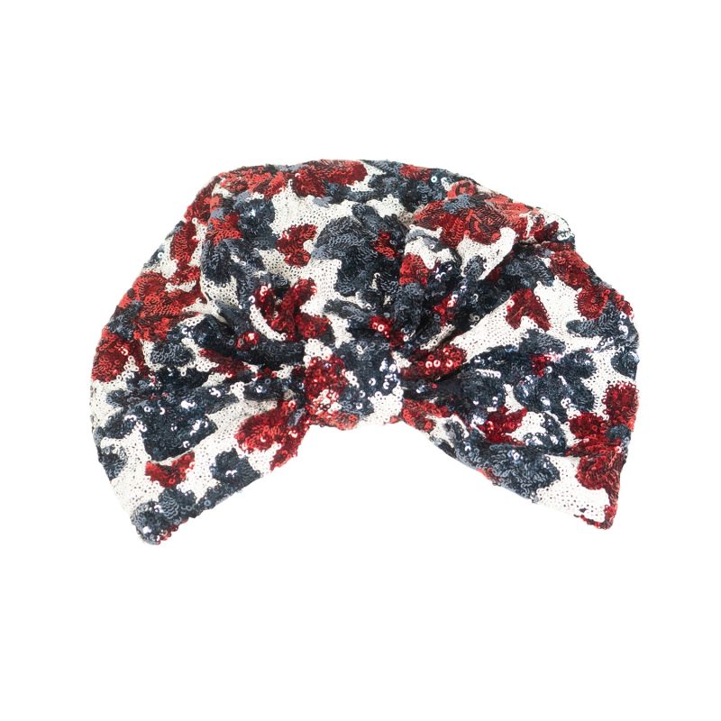 Bell Floral Sequined Turban image