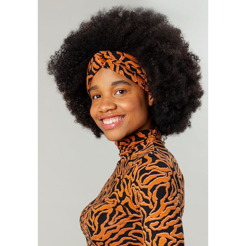 Hairband Burned Orange / Black image