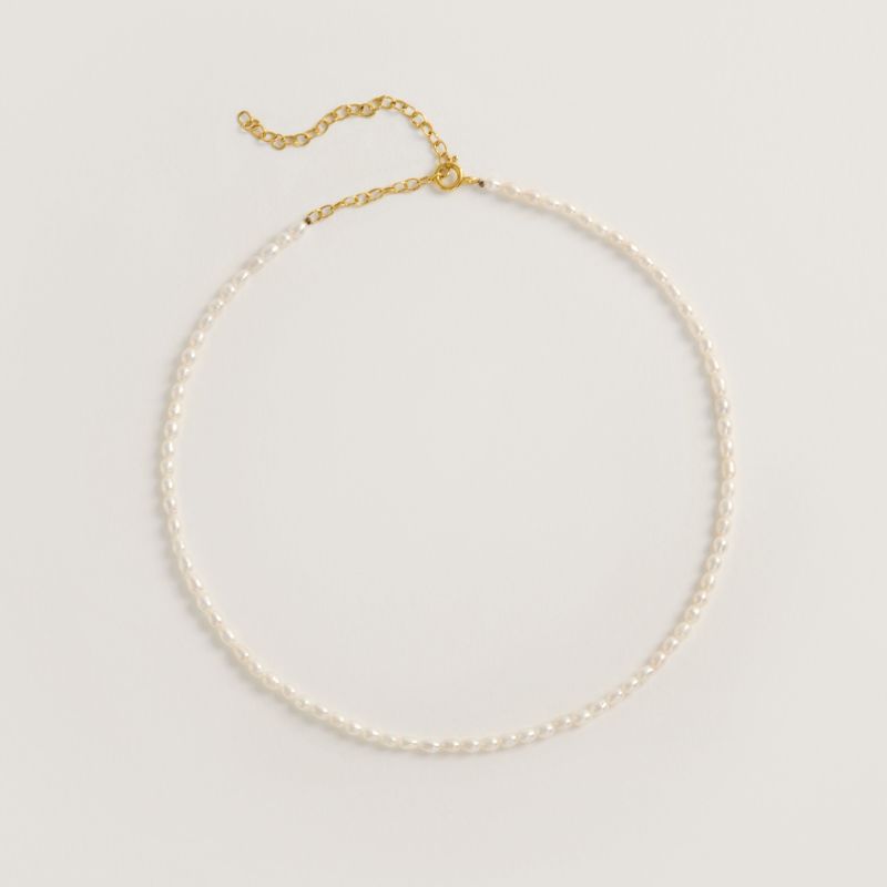 Rice Pearl Necklace image